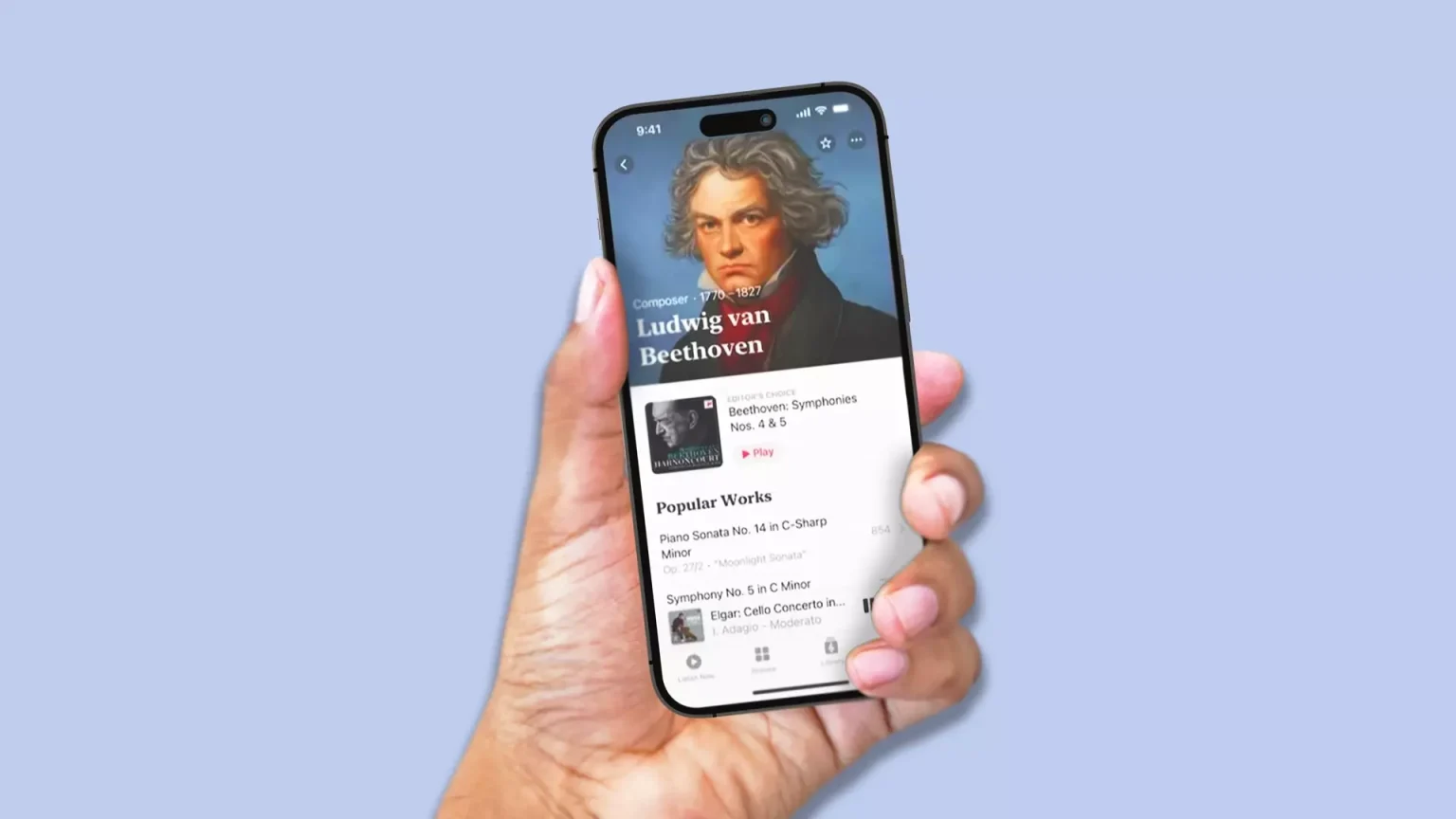 Apple'ın klasik müzik uygulaması Apple Music Classical, genel kullanıma açıldı