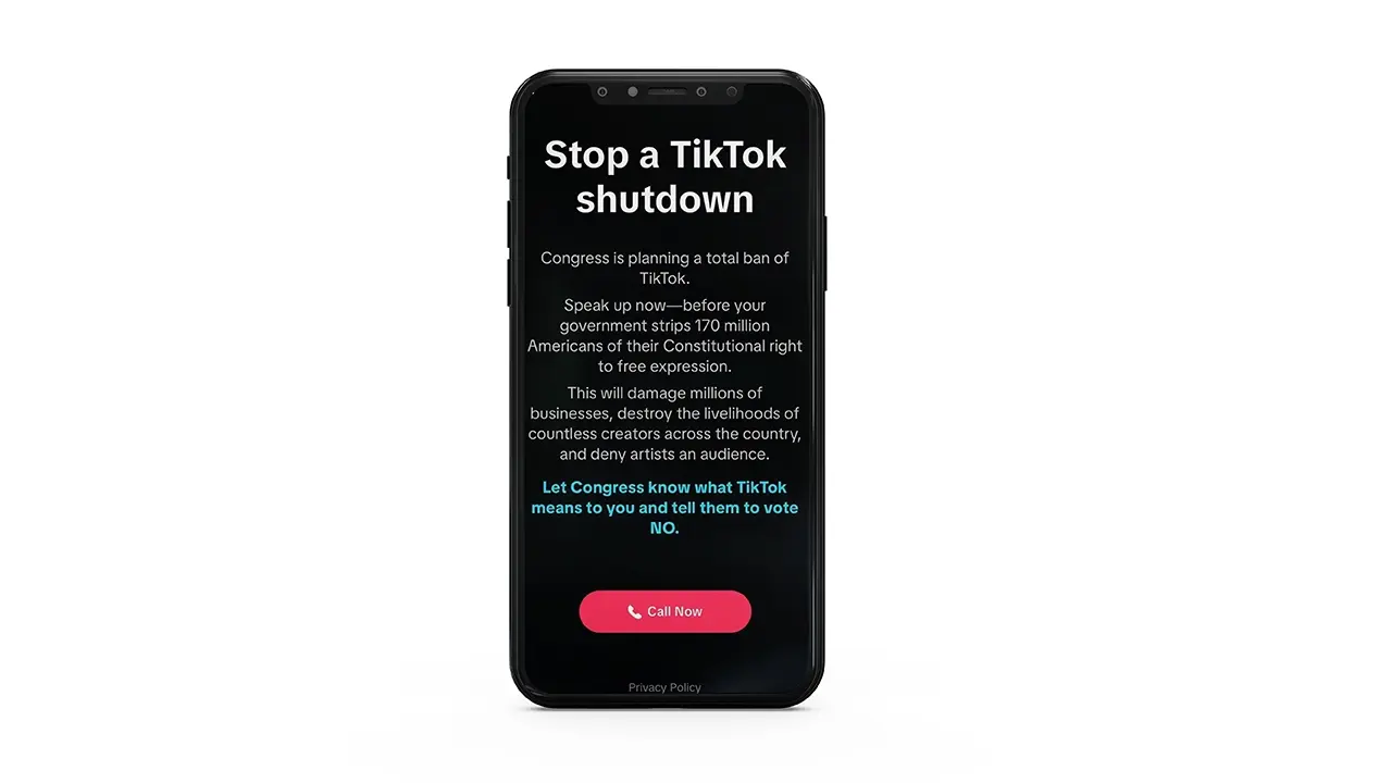 TikTok, yasağın durdurulması için ABD'li kullanıcılardan yardım istedi