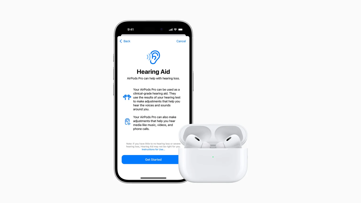 Apple, AirPods Pro’daki işitme cihazı özelliği için FDA’den onay aldı